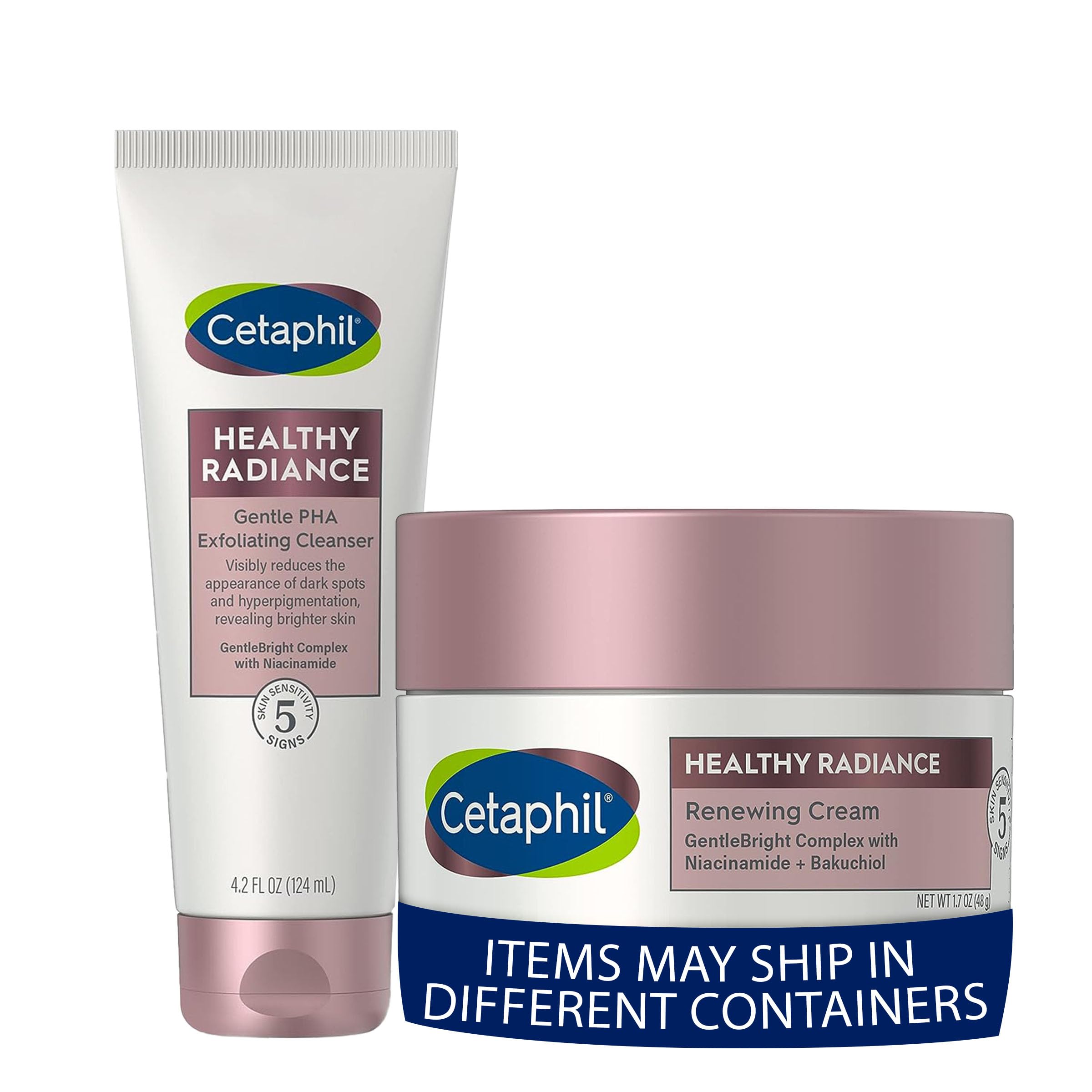 cetaphil-healthy-radiance-gentle-exfoliating-cleanser-4-2-oz-renewing-face-cream image 1
