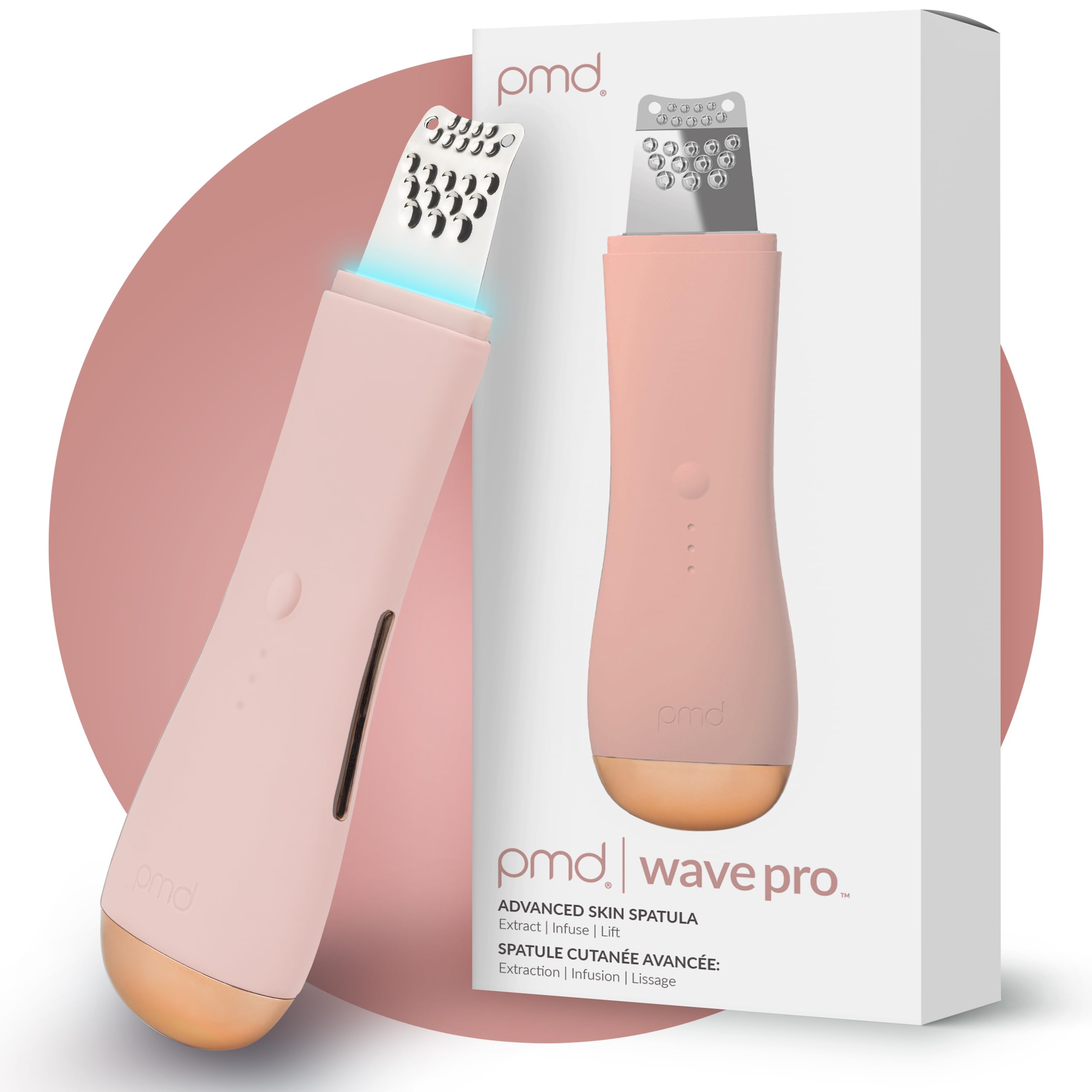 pmd-beauty-wave-pro-professional-grade-skin-spatula-with-sonicglow-vibration-and image 1