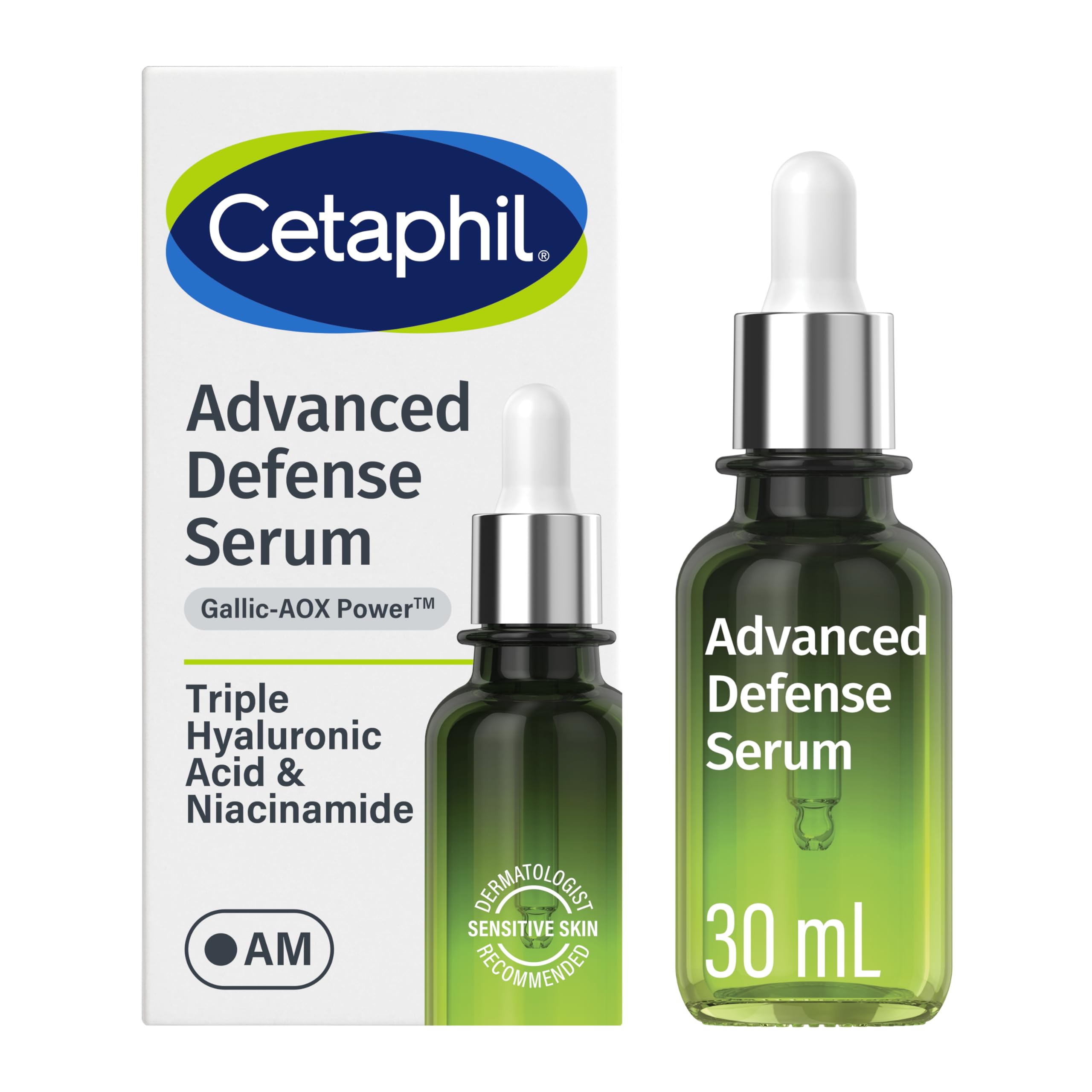 cetaphil-advanced-defence-serum-with-gallic-acid-vitamin-e-1-fl-oz-for-stressed- image 1