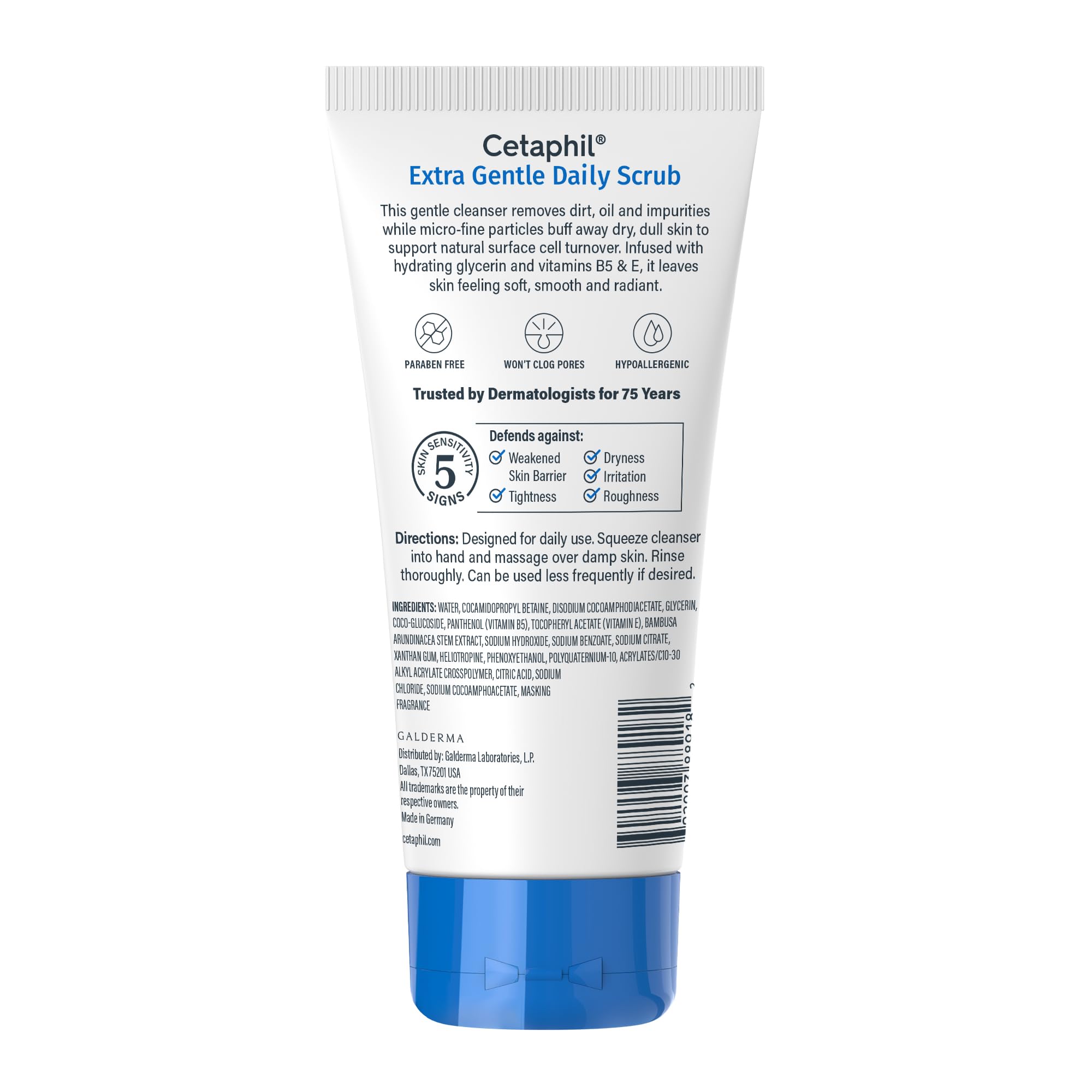 cetaphil-extra-gentle-daily-scrub-exfoliating-face-wash-6-fl-oz-pack-of-2 image 8