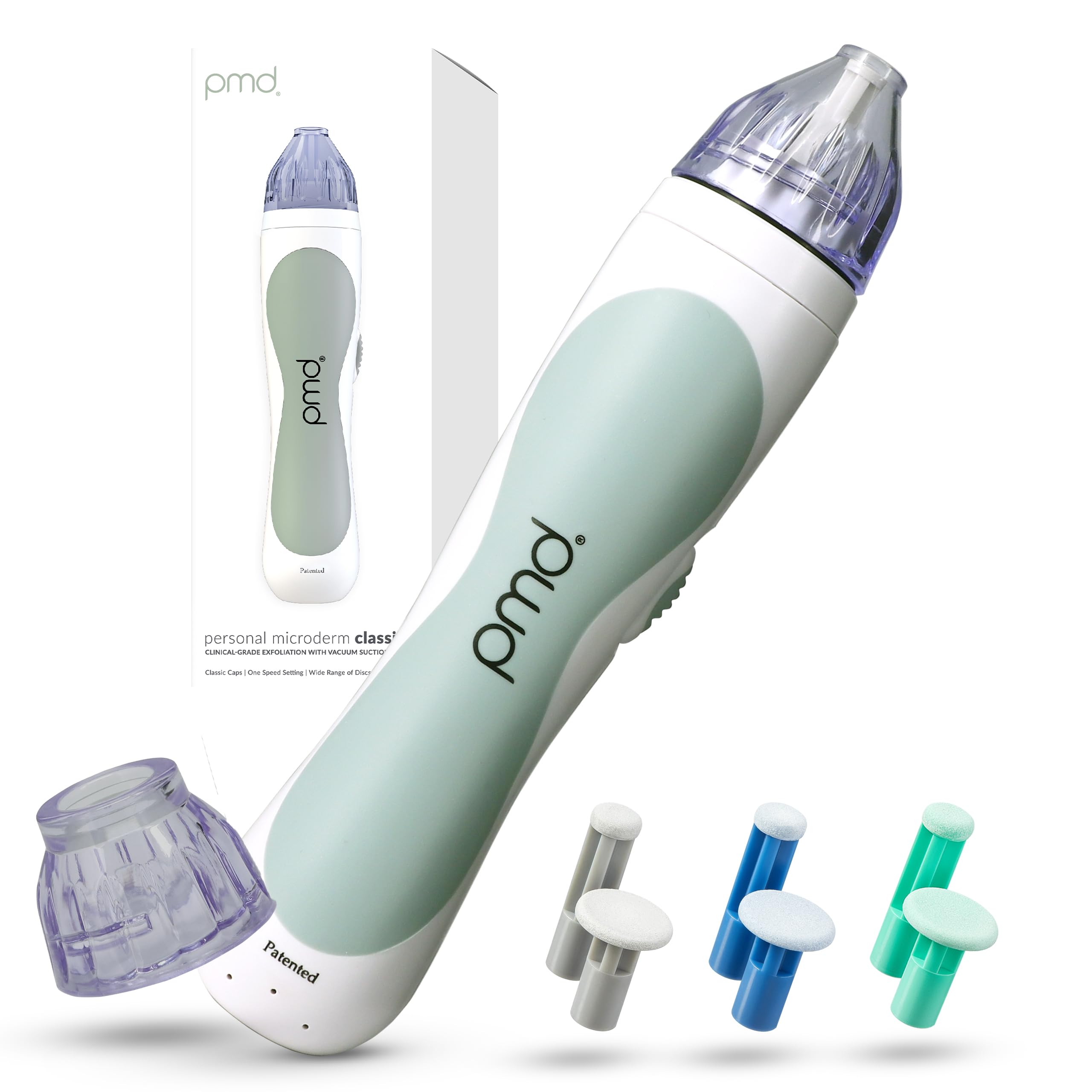 pmd-beauty-personal-microderm-classic-at-home-microdermabrasion-device-for-face- image 1