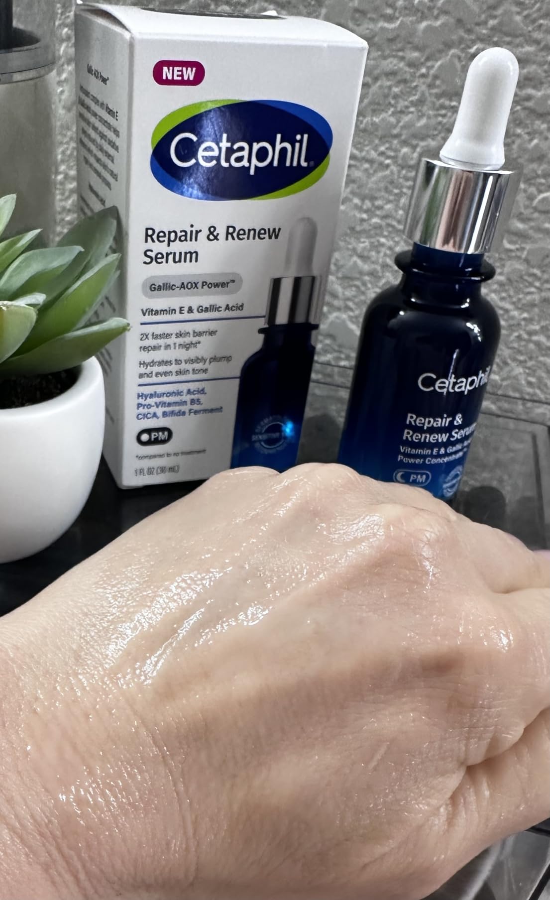 My skin feels amazing