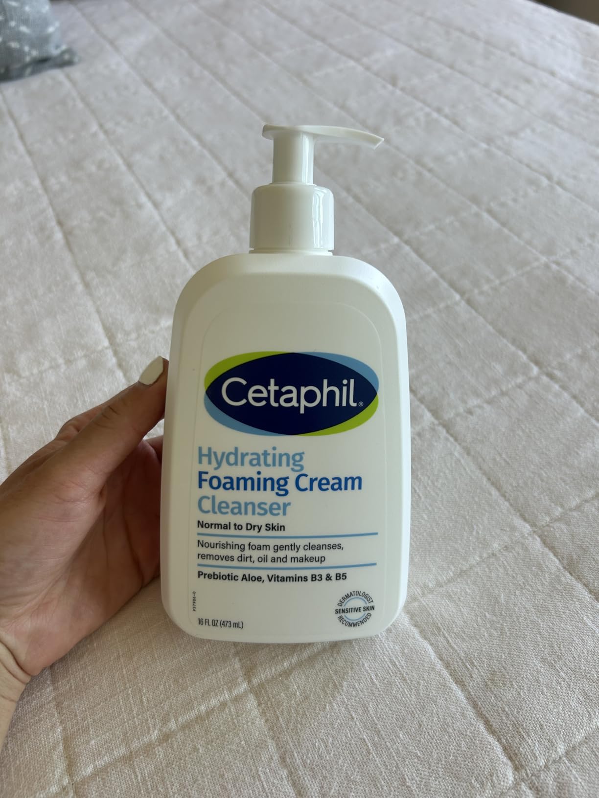 Rich foam, no dryness!