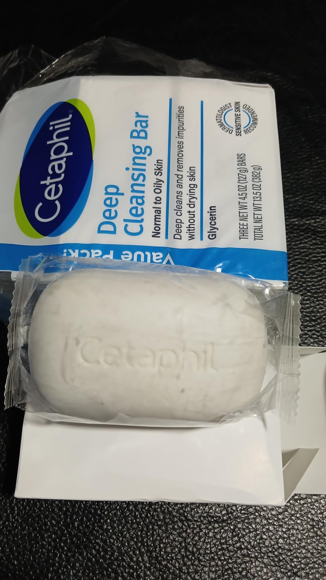 Good bar soap, but a bit awkward