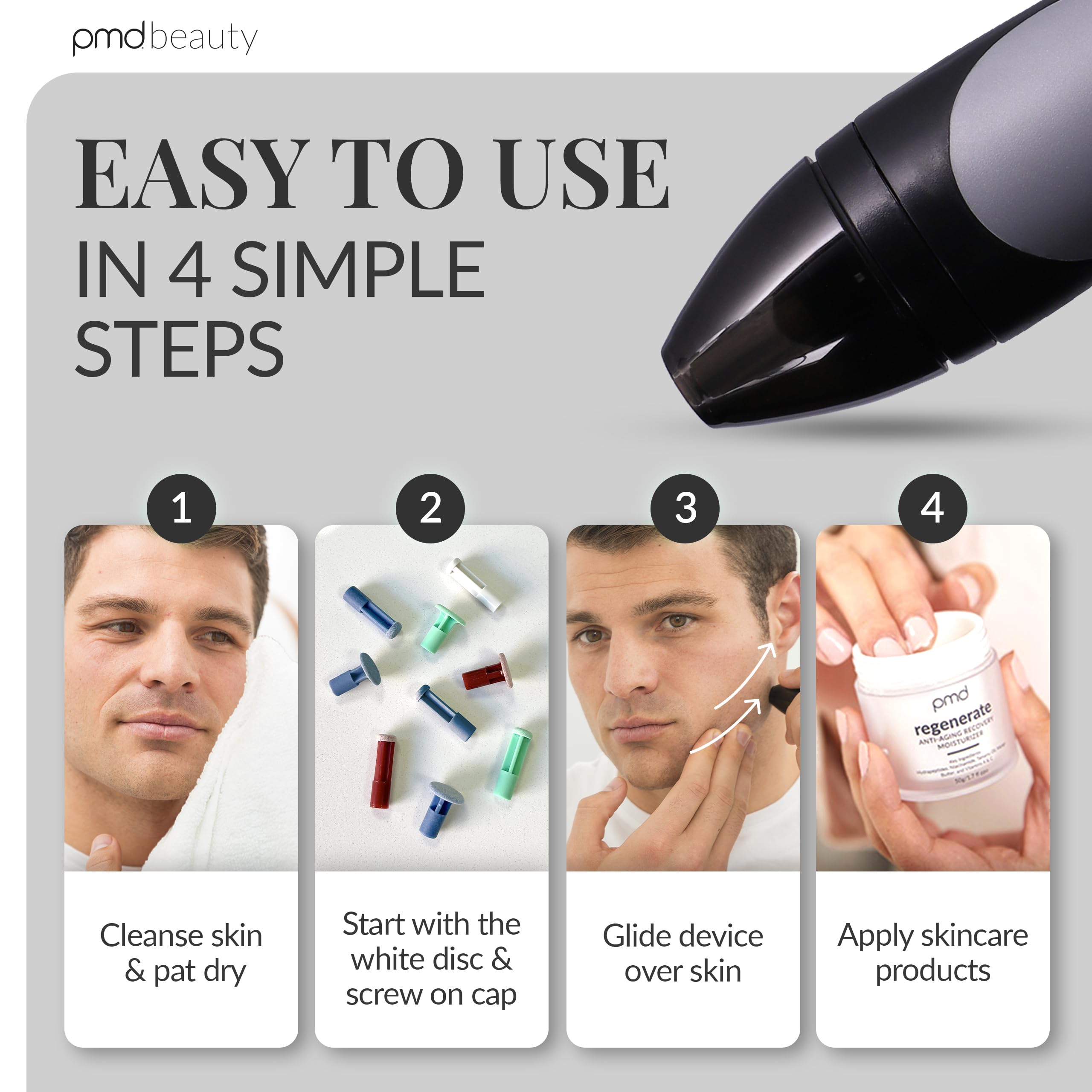 pmd-beauty-personal-microderm-man-at-home-microdermabrasion-machine image 6