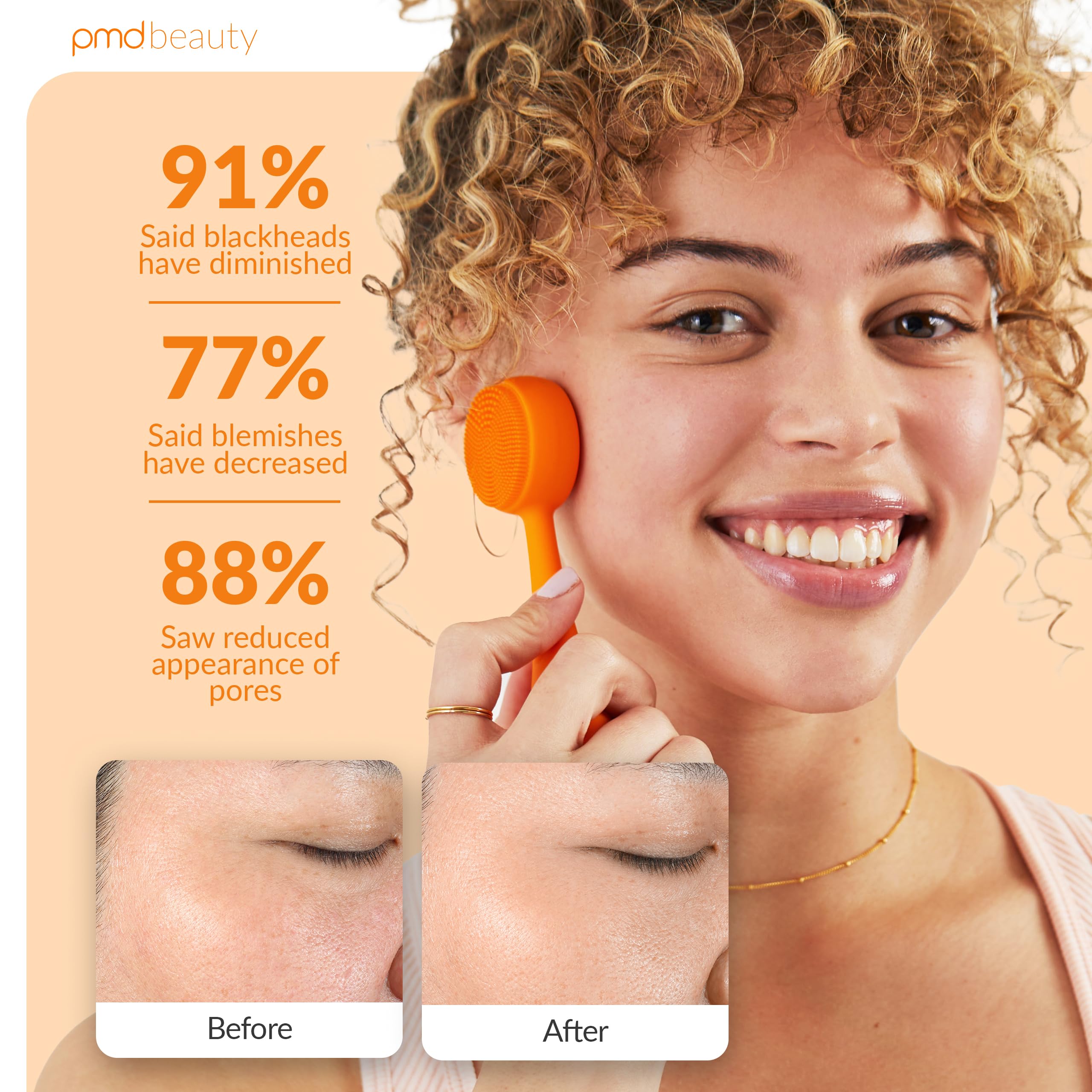 pmd-beauty-pmd-clean-mini-smart-facial-cleansing-device-with-silicone-brush-anti image 4
