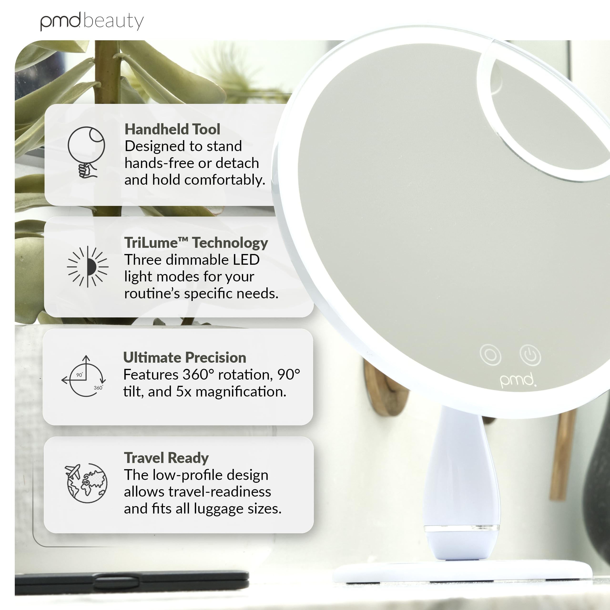 pmd-reflect-pro-premium-beauty-led-mirror-with-trilume-technology-360-rotation-9 image 2