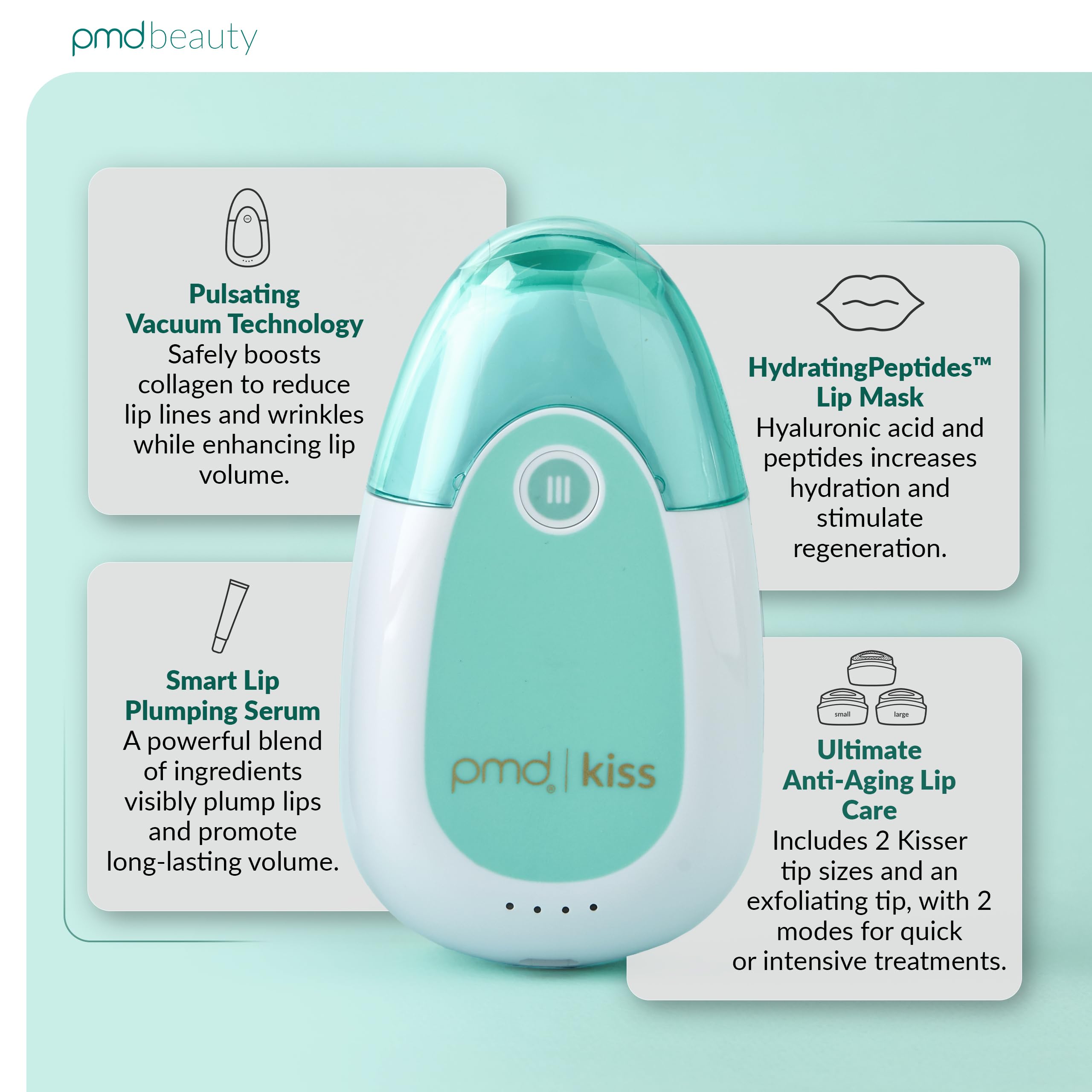 pmd-beauty-kiss-lip-plumping-system-with-pulsating-vacuum-technology-and-smart-l image 2