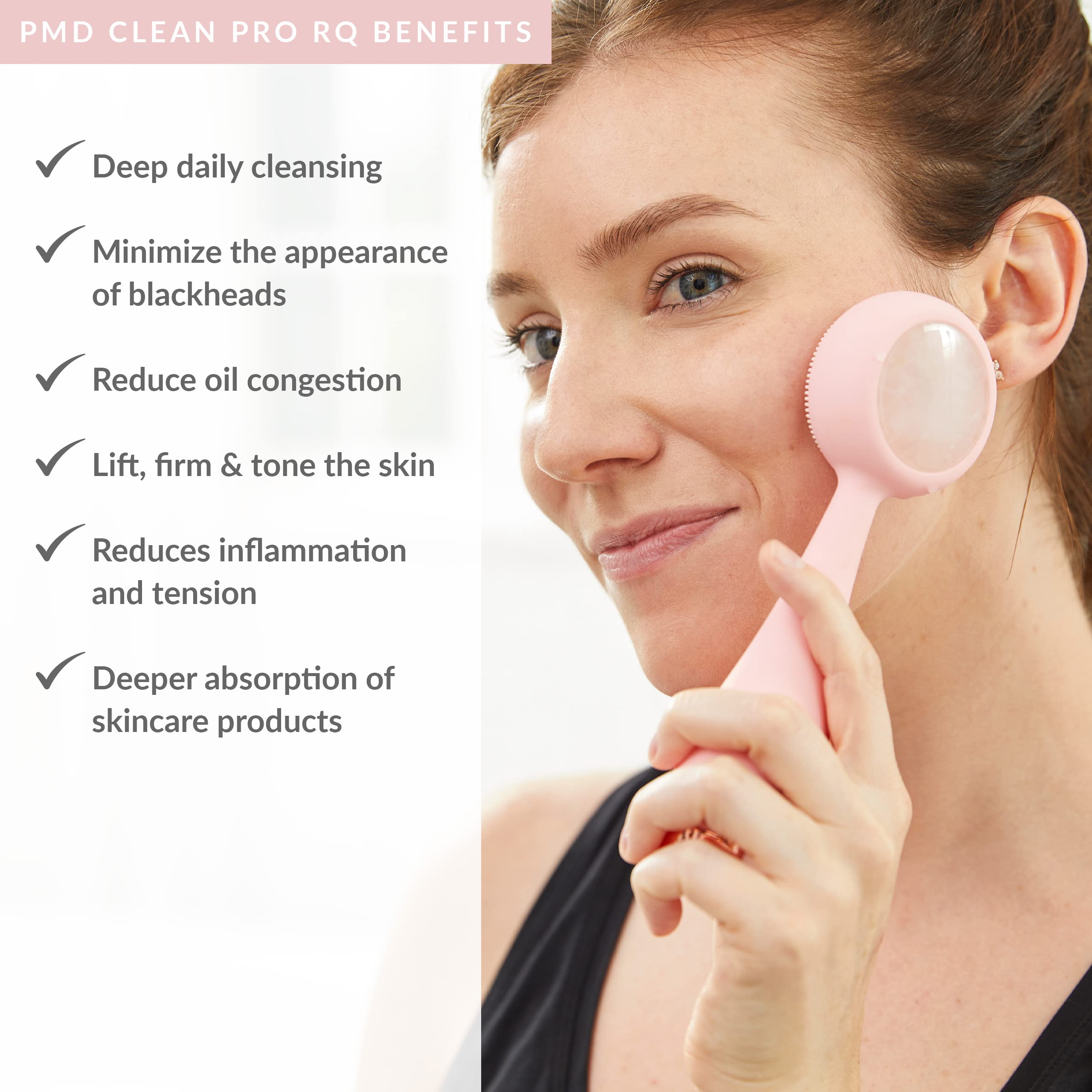 pmd-beauty-clean-pro-rq-electric-facial-cleansing-brush-with-remove-makeup-remov image 2
