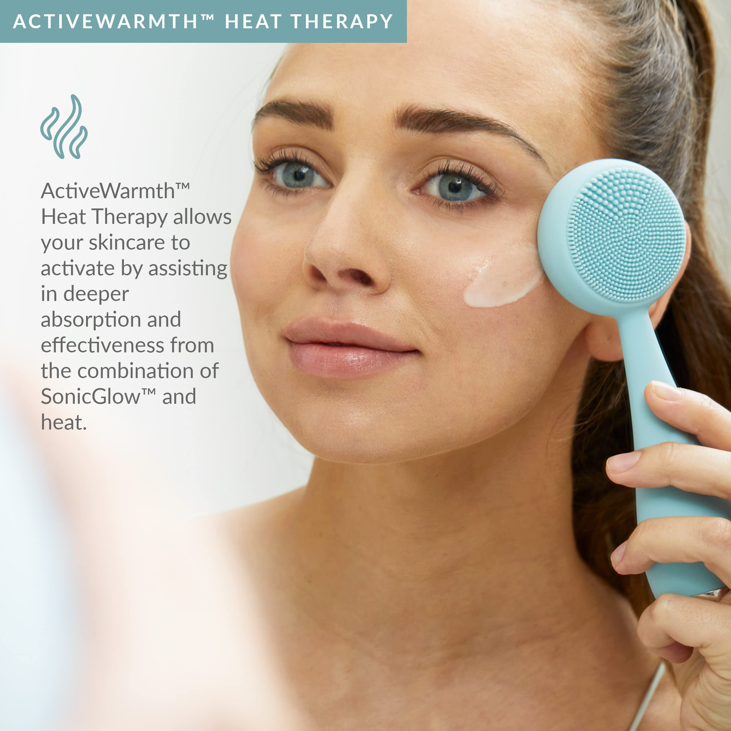 pmd-beauty-clean-pro-electric-facial-cleansing-brush-with-heated-anti-aging-mass image 7
