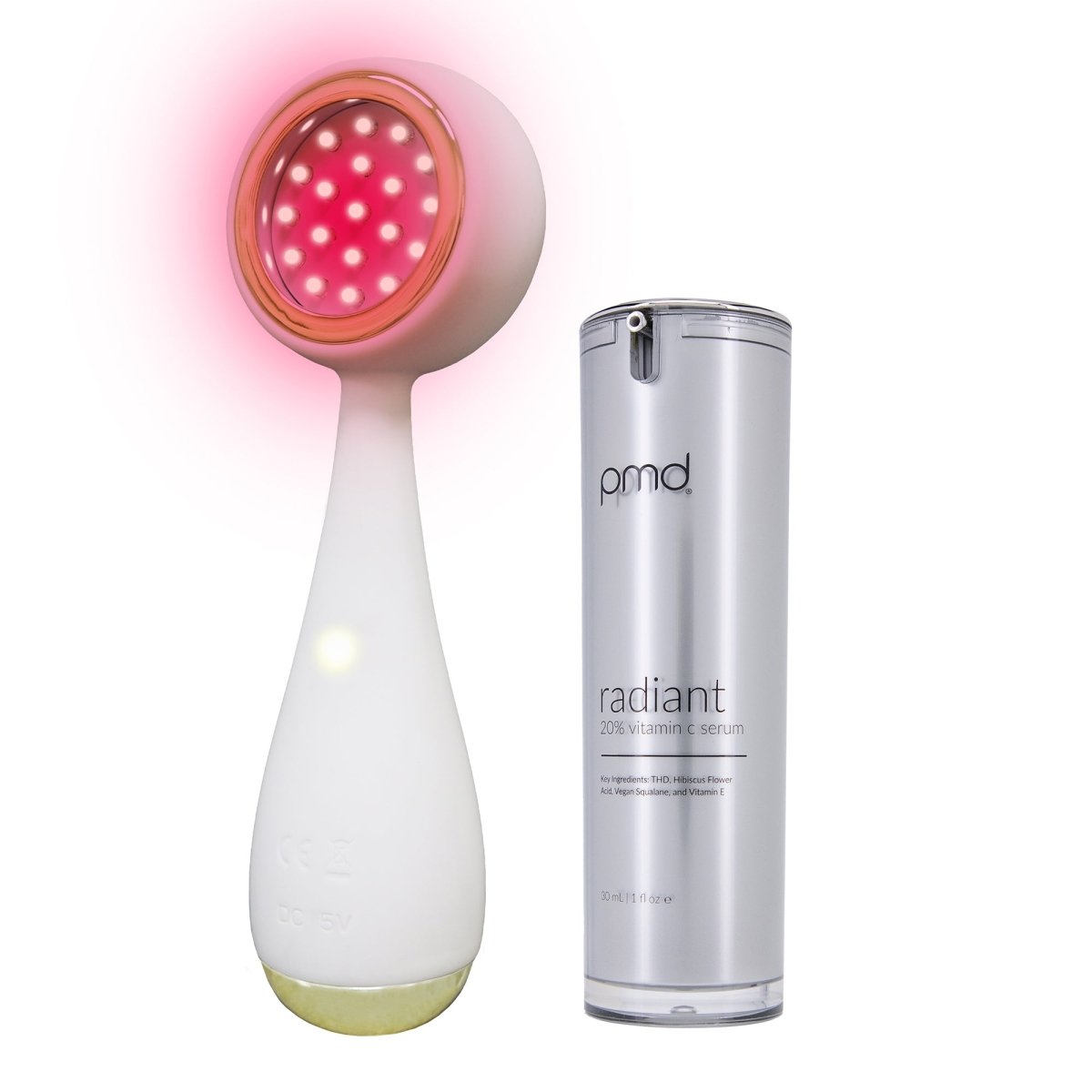 pmd-beauty-led-eternal-youth-essentials-pmd-clean-redvolution-radiant-20-vitamin image 1