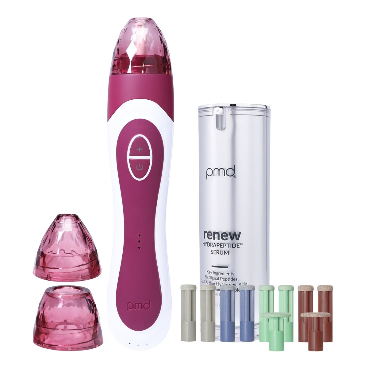 pmd-beauty-wrinkle-warrior-set-personal-microderm-elite-renew-hydratingpeptides- image 1