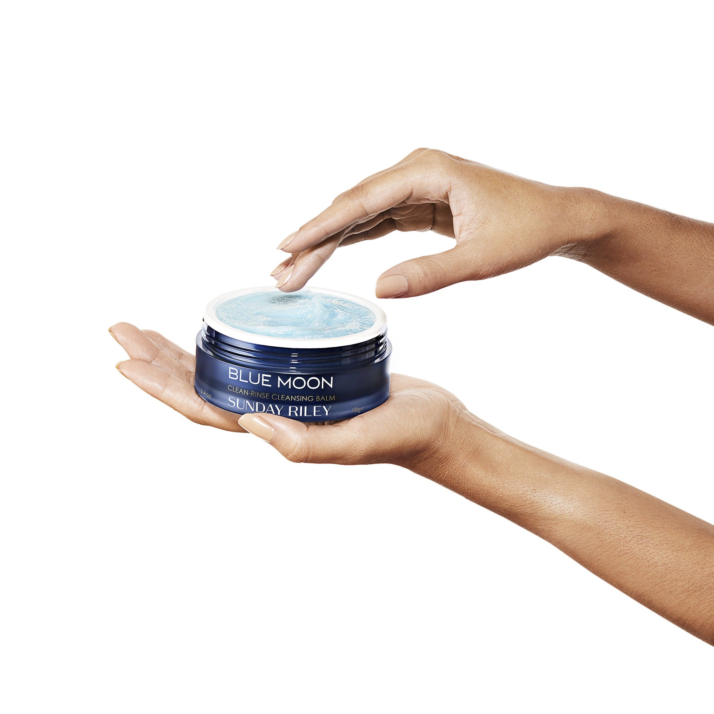 sunday-riley-blue-moon-clean-rinse-cleansing-balm image 4