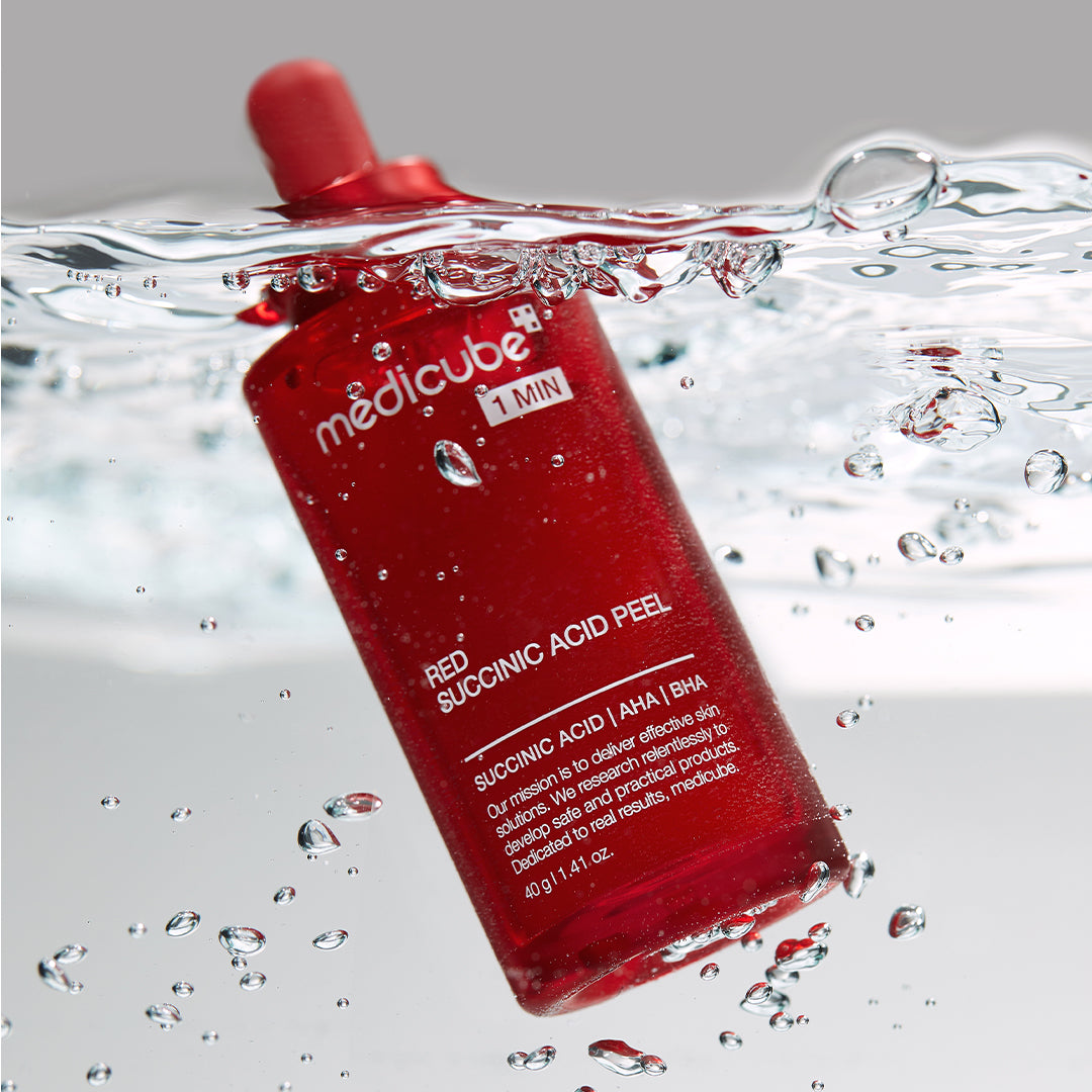 medicube-21-red-succinic-acid-cleansing-booster-serum-exfoliating-treatment image 2