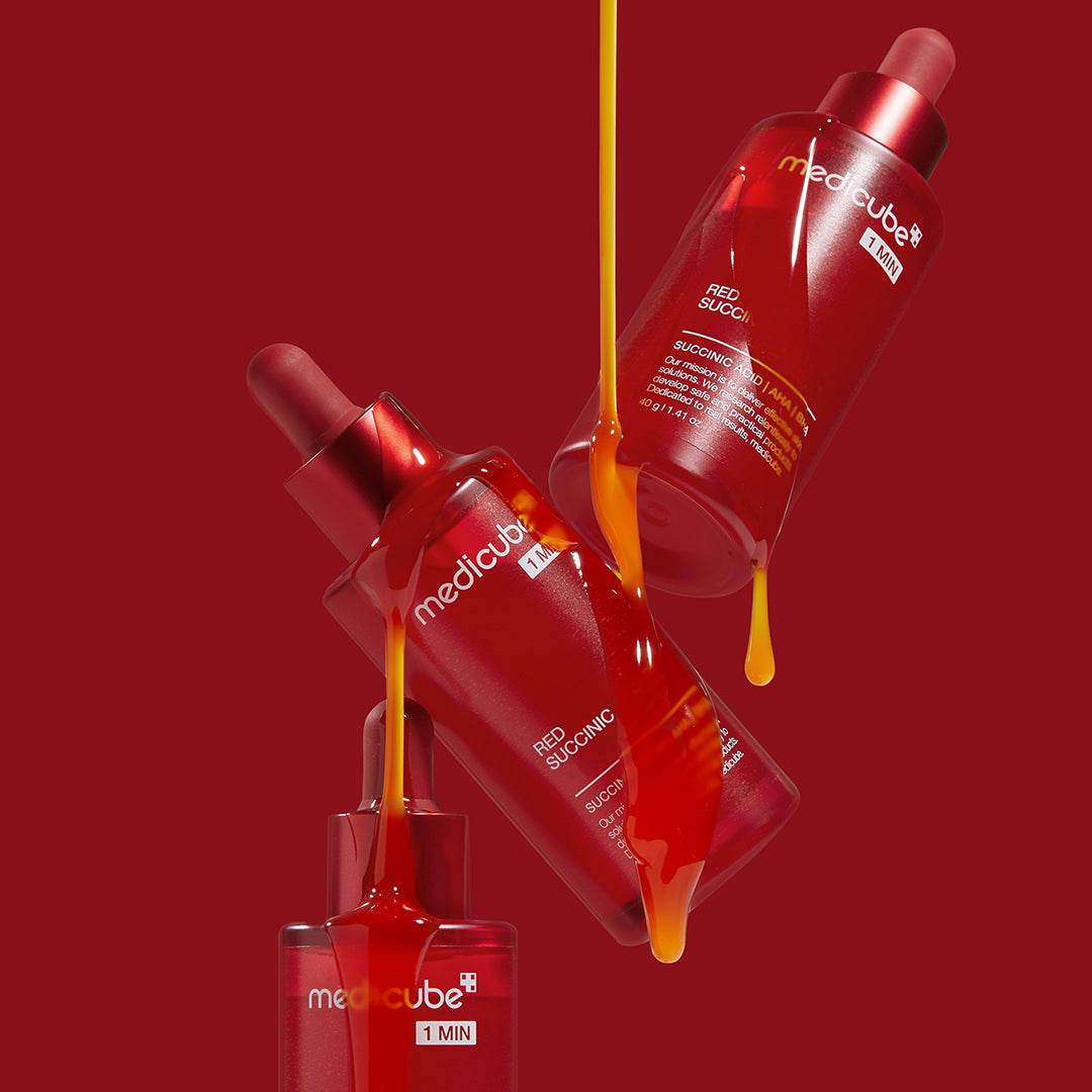 medicube-21-red-succinic-acid-cleansing-booster-serum-exfoliating-treatment image 5