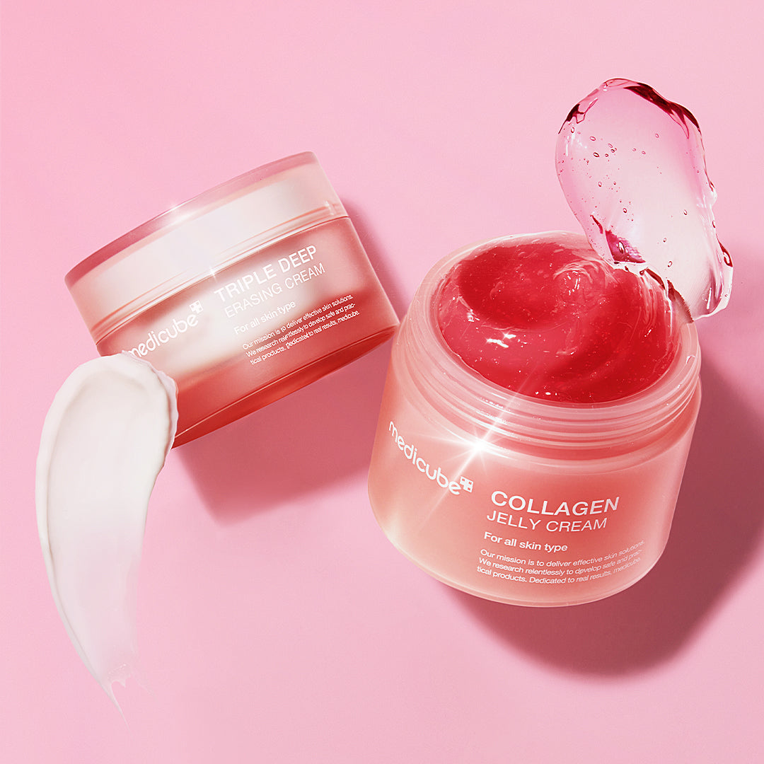 medicube-collagen-swirl-duo-customizable-collagen-cream-set-with-niacinamide-jel image 2