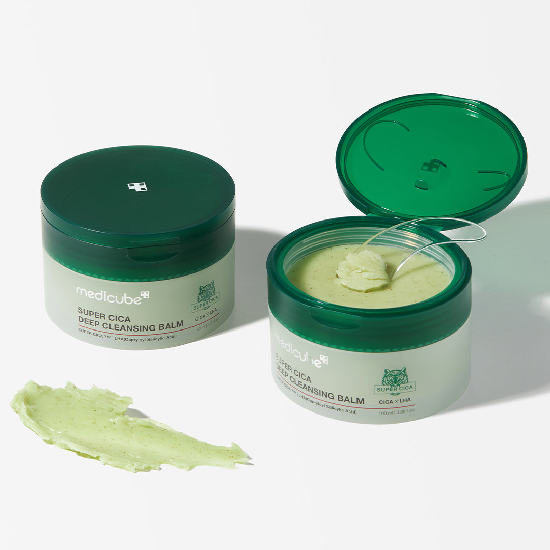 medicube-super-cica-exfoliating-cleansing-balm-vegan-centella-asiatica-cleanser- image 3