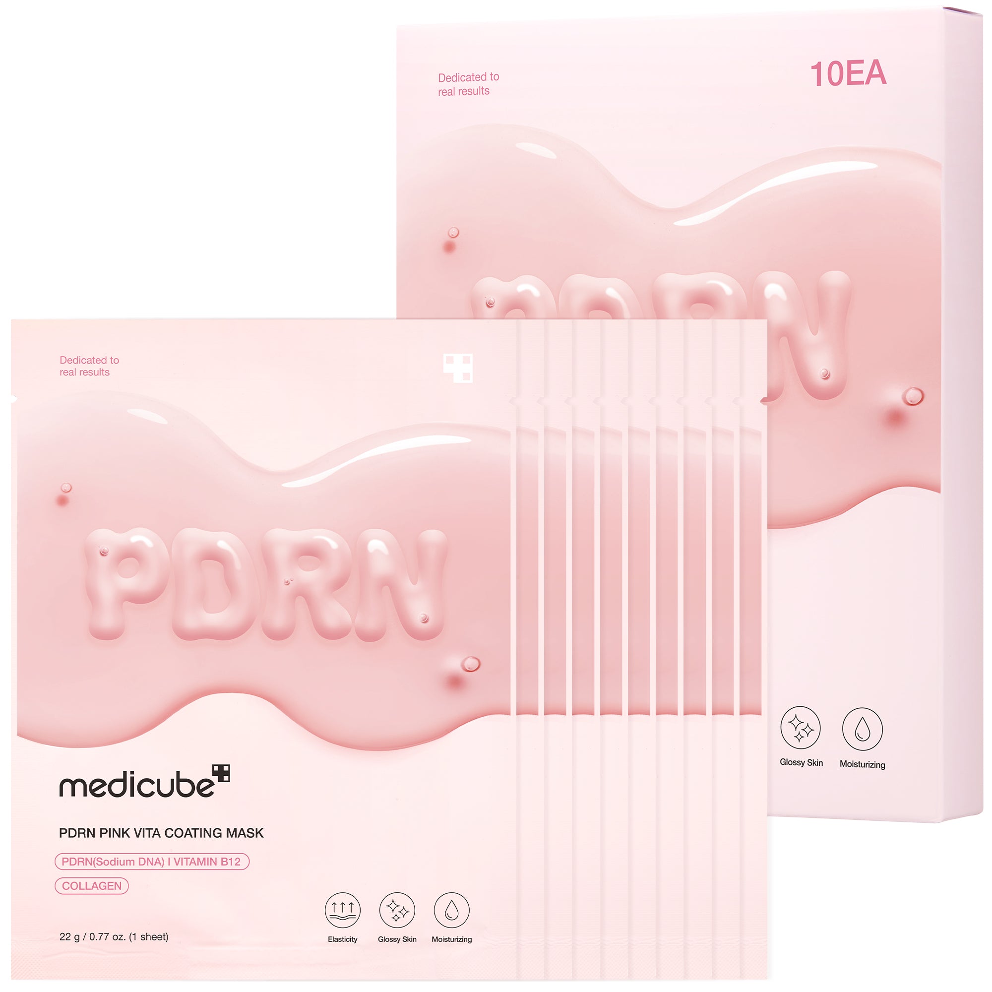 medicube-pdrn-pink-vita-coating-sheet-mask-subscription image 1
