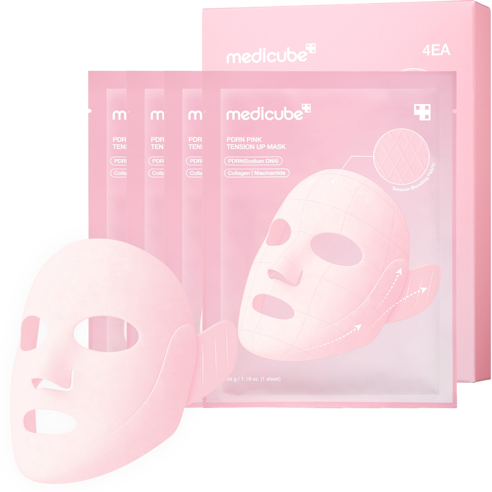 medicube-pdrn-pink-tension-up-mask image 1