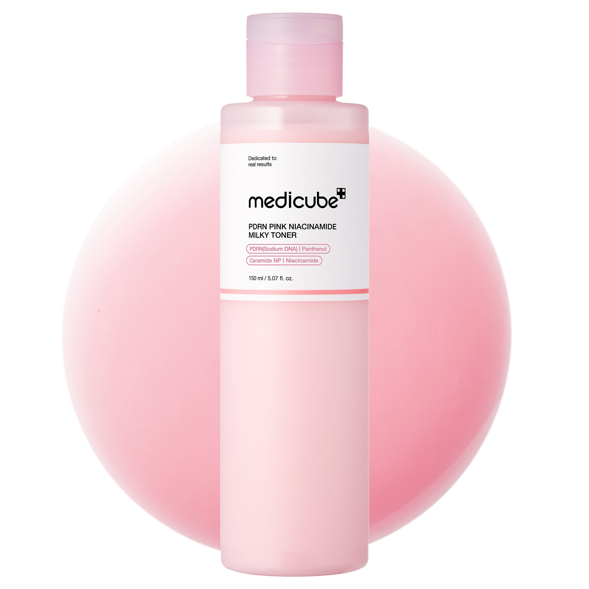 medicube-pdrn-pink-niacinamide-milky-toner-hydrating-milky-toner-for-acne-prone- image 1