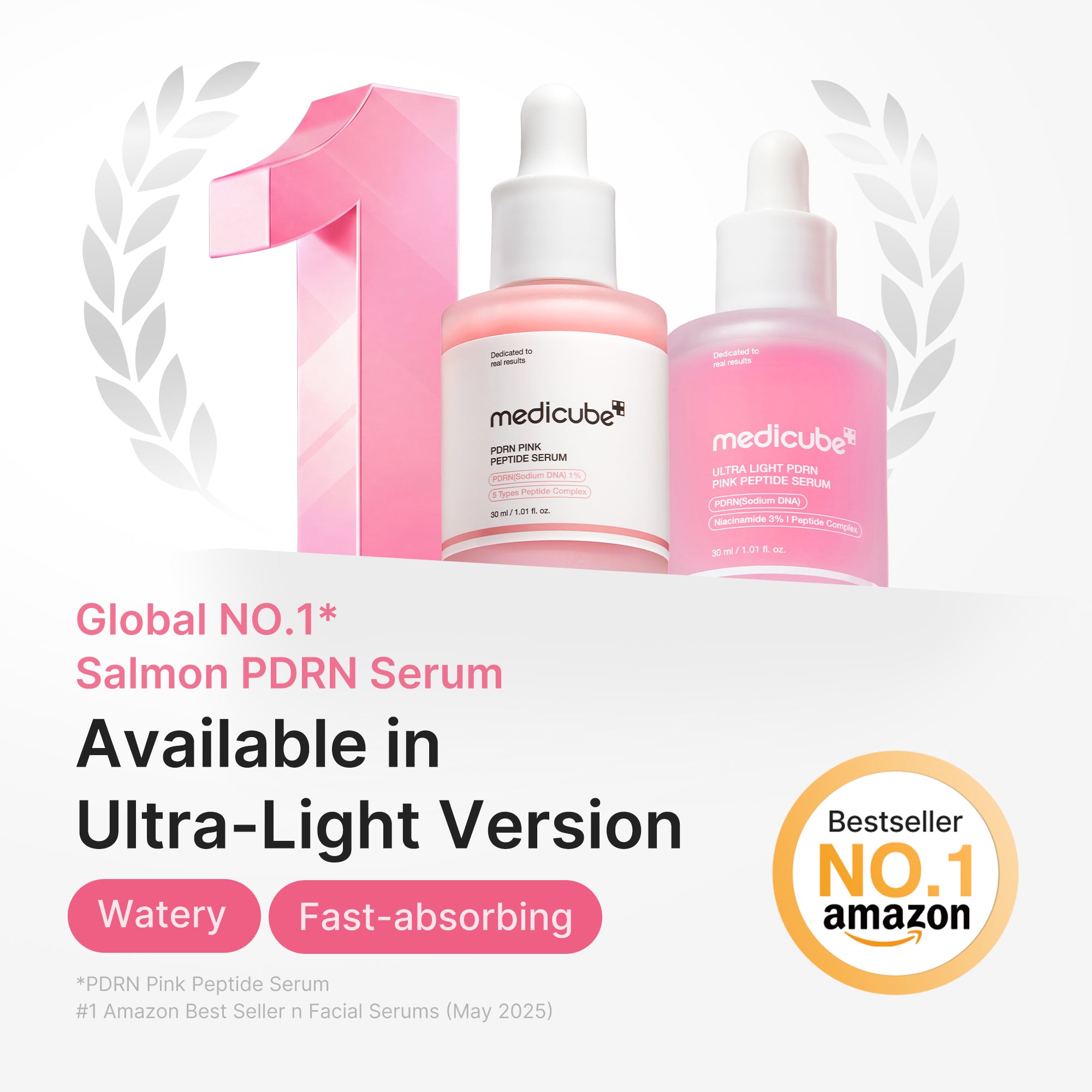 medicube-ultra-light-pdrn-pink-peptide-serum-lightweight-hydrating-serum-with-sa image 2