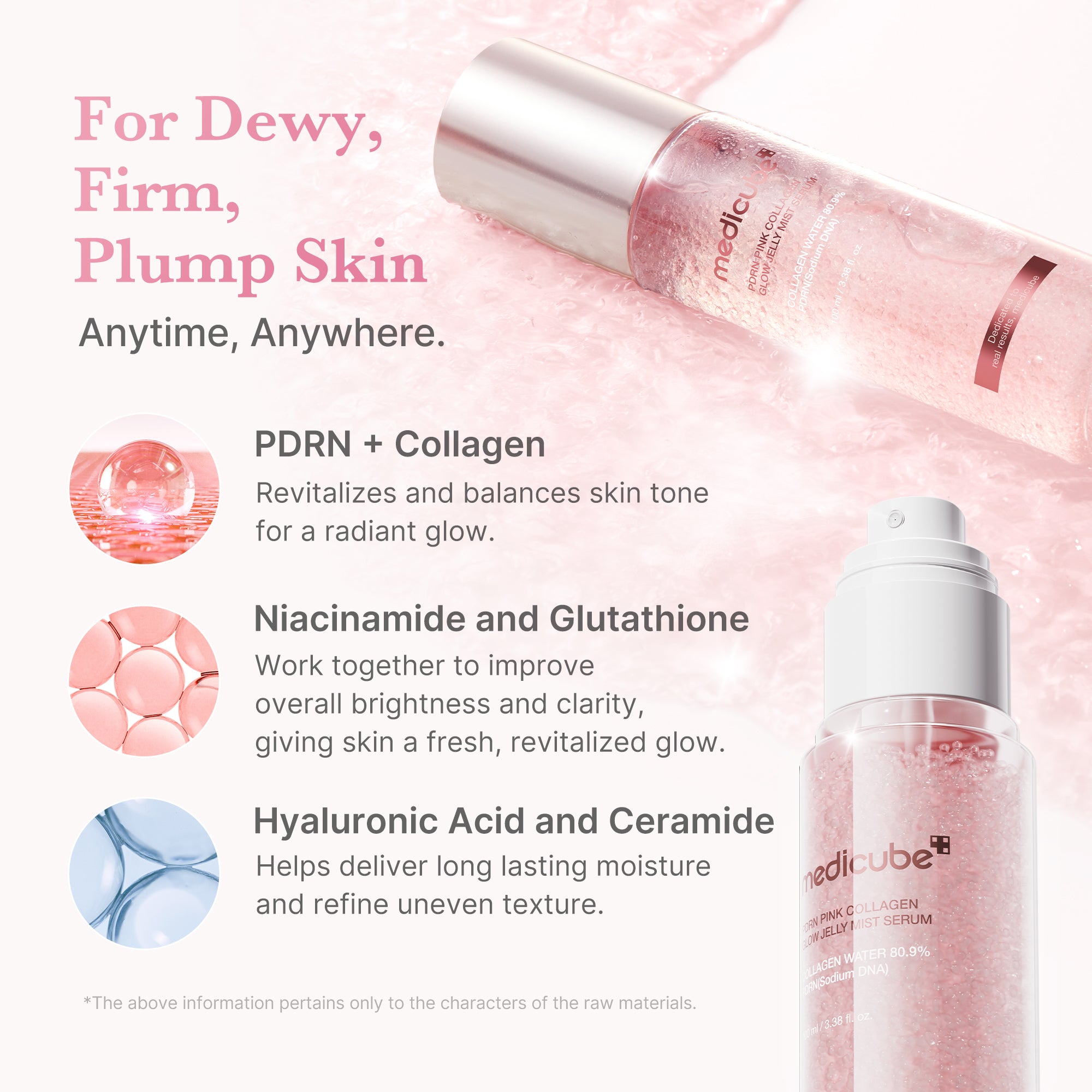medicube-pdrn-pink-collagen-glow-jelly-mist-serum-120ml-2-in-1-hydrating-glow-sp image 3