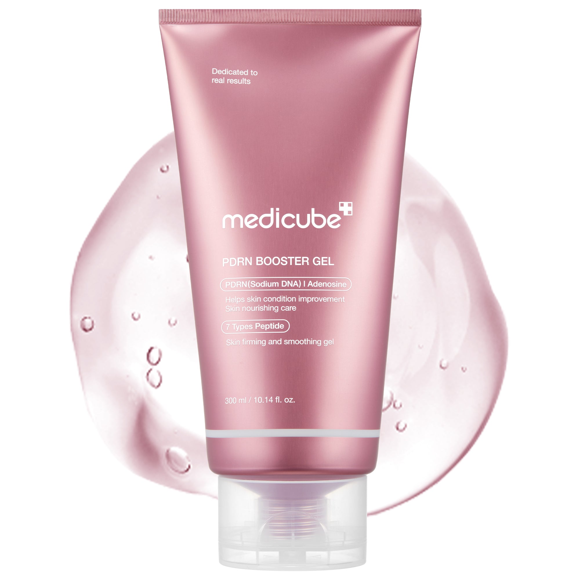 medicube-pdrn-booster-gel-300ml-device-optimized-facial-gel-with-salmon-dna-pdrn image 1