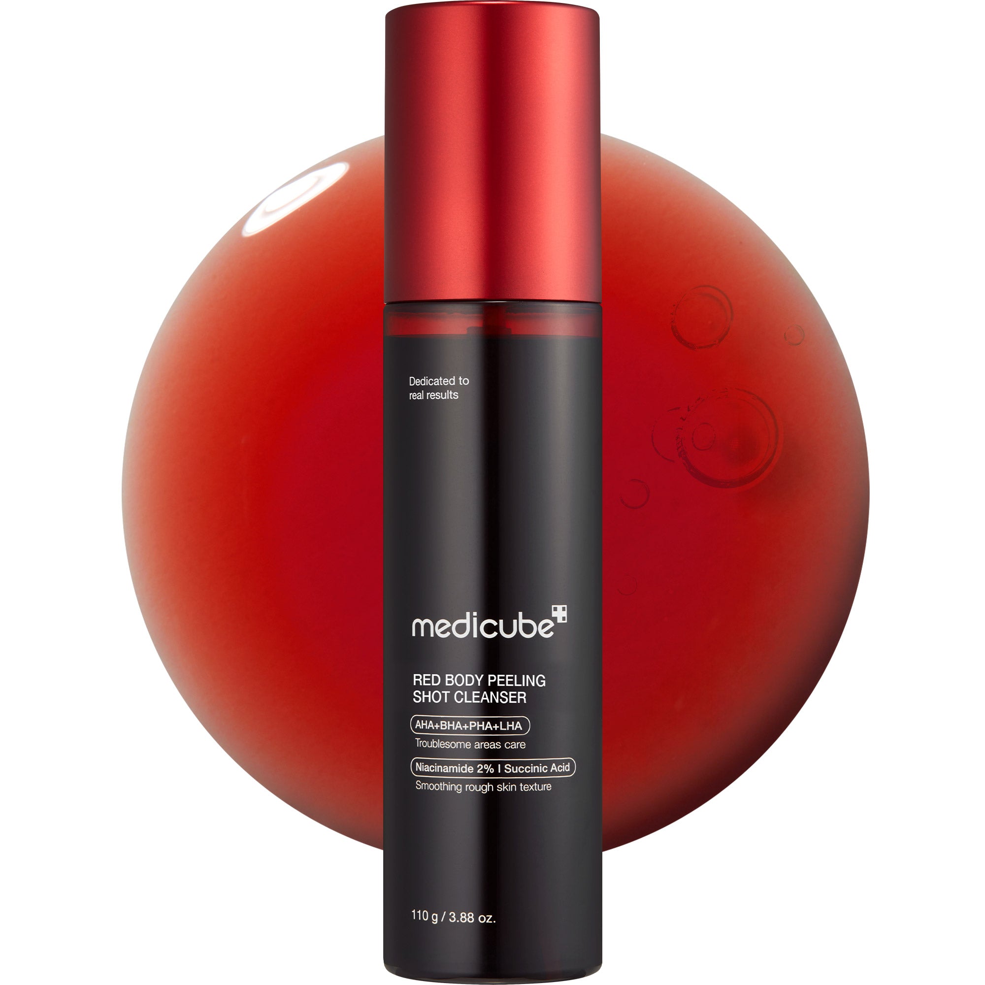 medicube-red-body-peeling-shot-cleanser-110g-vampire-wash-off-spray-for-body image 1