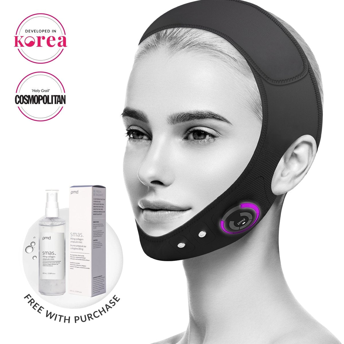 pmd-beauty-smas-lifting-massage-band-e-wave-microcurrent-sonicglow-for-non-invas image 1