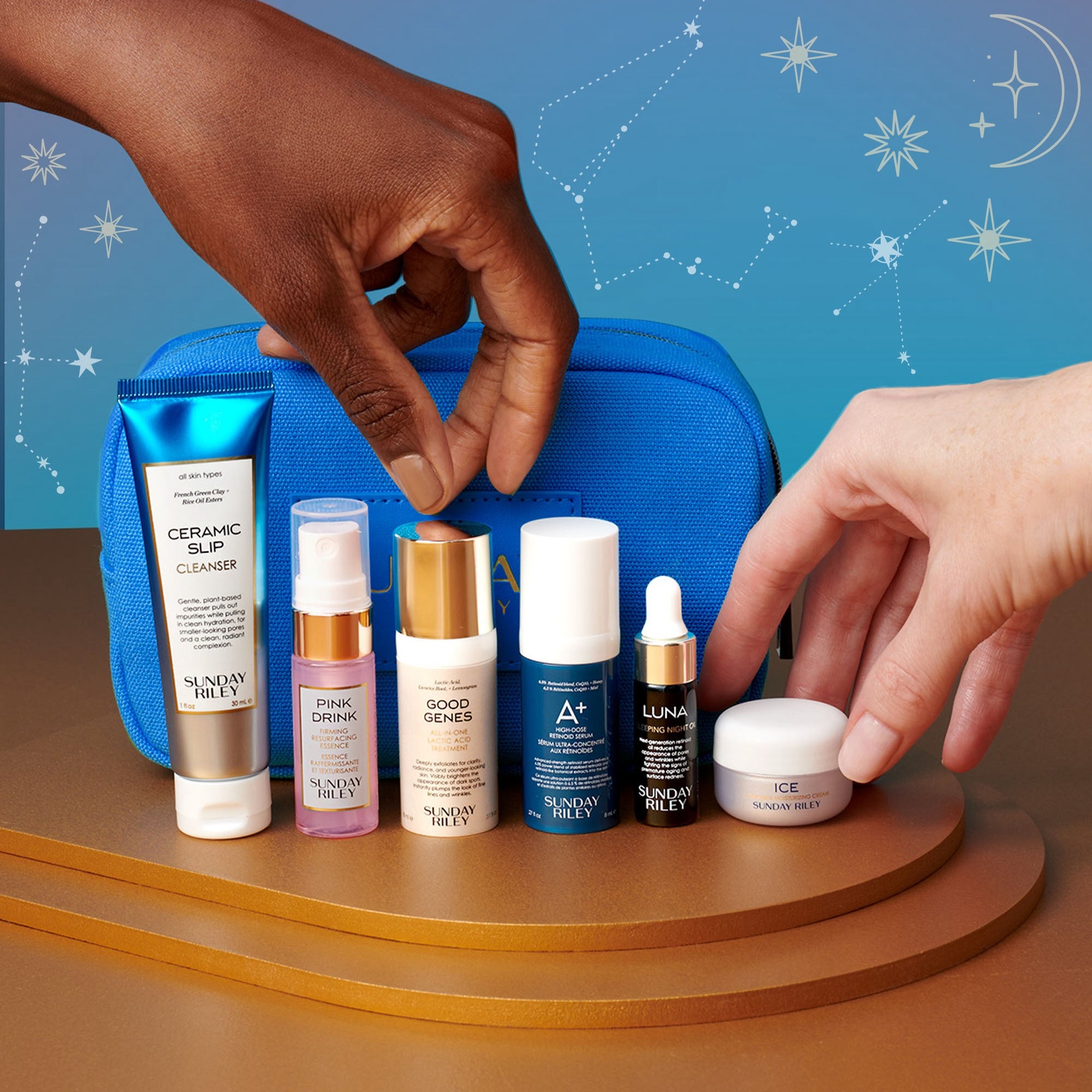 sunday-riley-p-m-weekend-getaway-complete-nighttime-routine-kit image 2