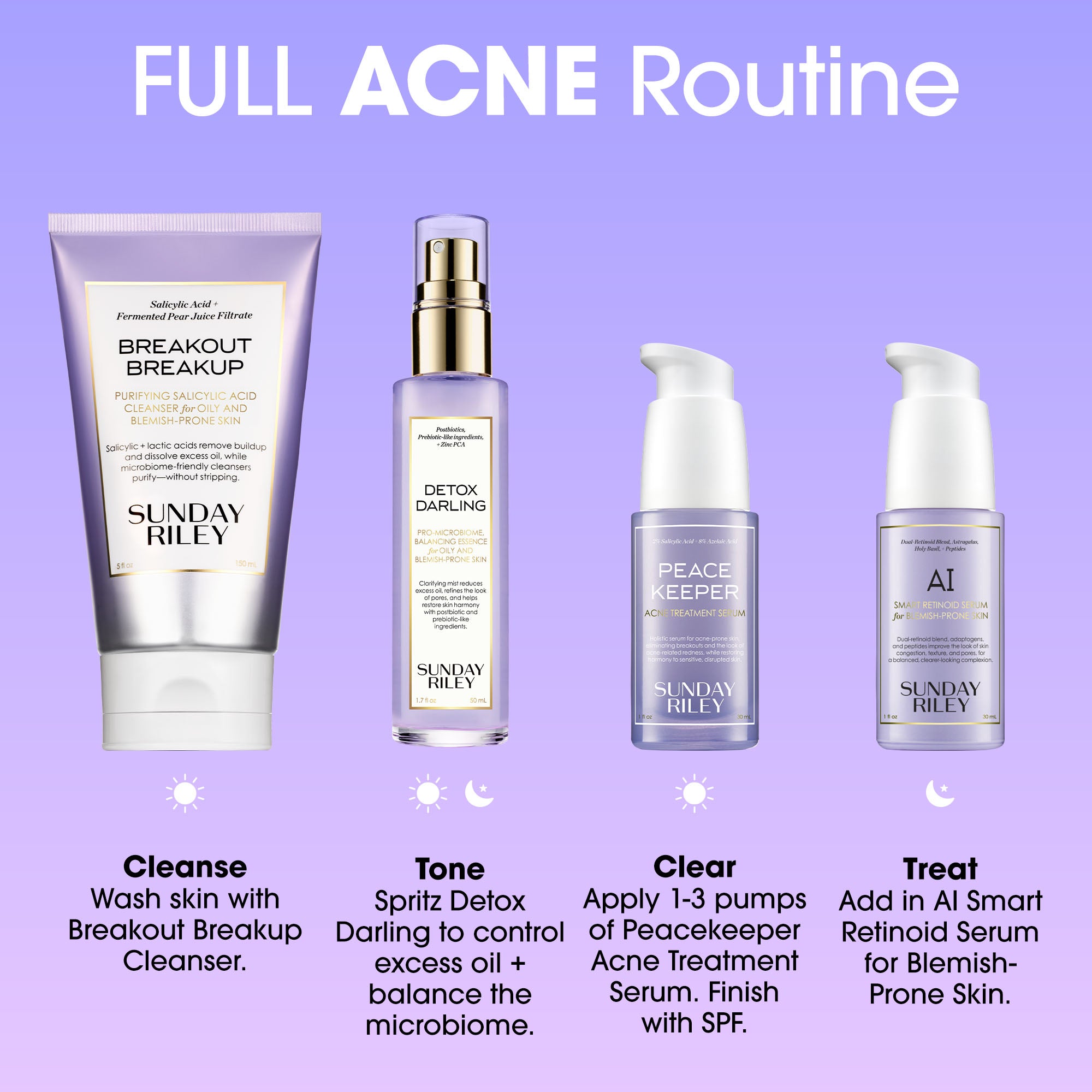 sunday-riley-breakout-breakup-purifying-gel-cleanser-for-oily-blemish-prone-skin image 4