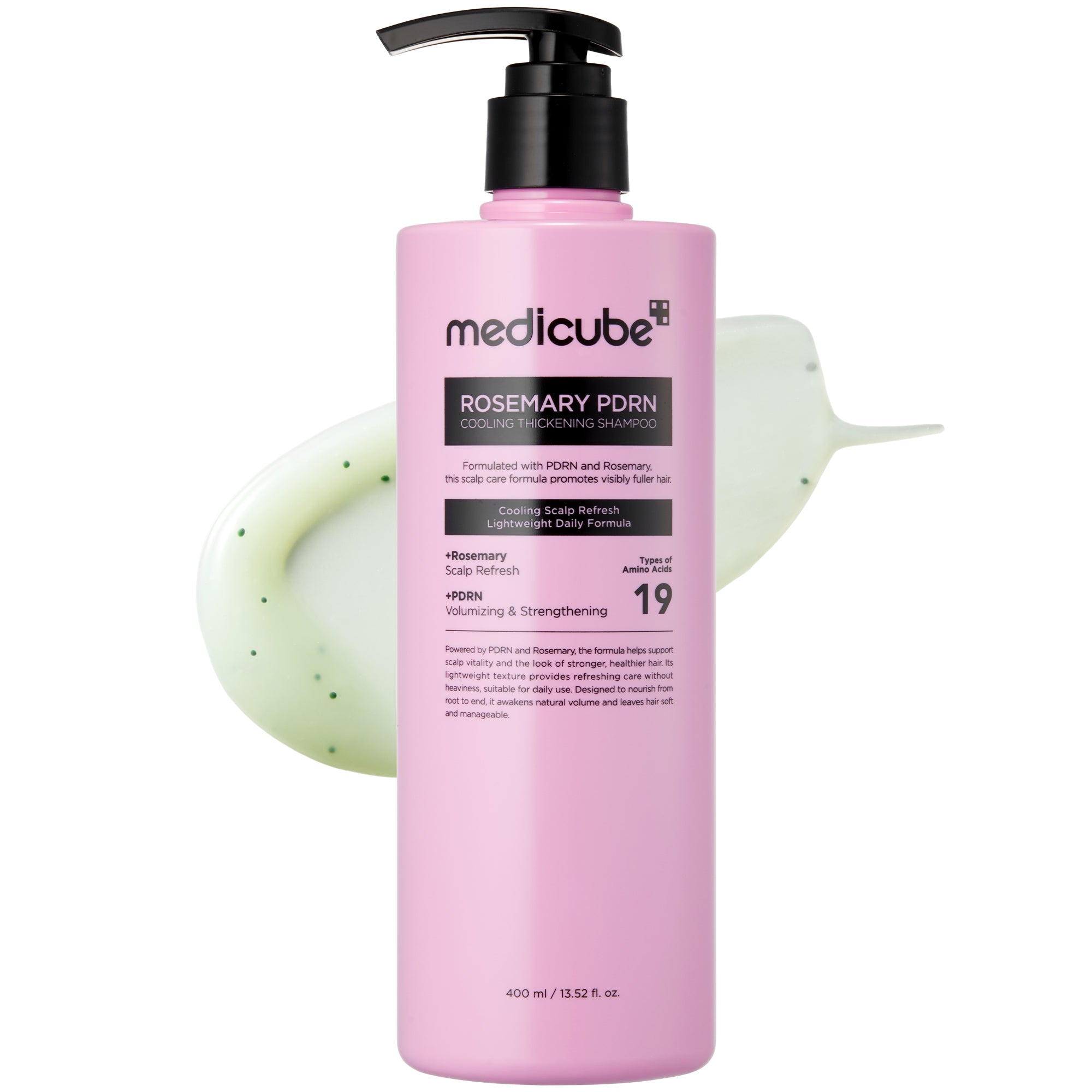 medicube-rosemary-pdrn-cooling-thickening-shampoo-amino-acid-shampoo-for-fine-we image 1